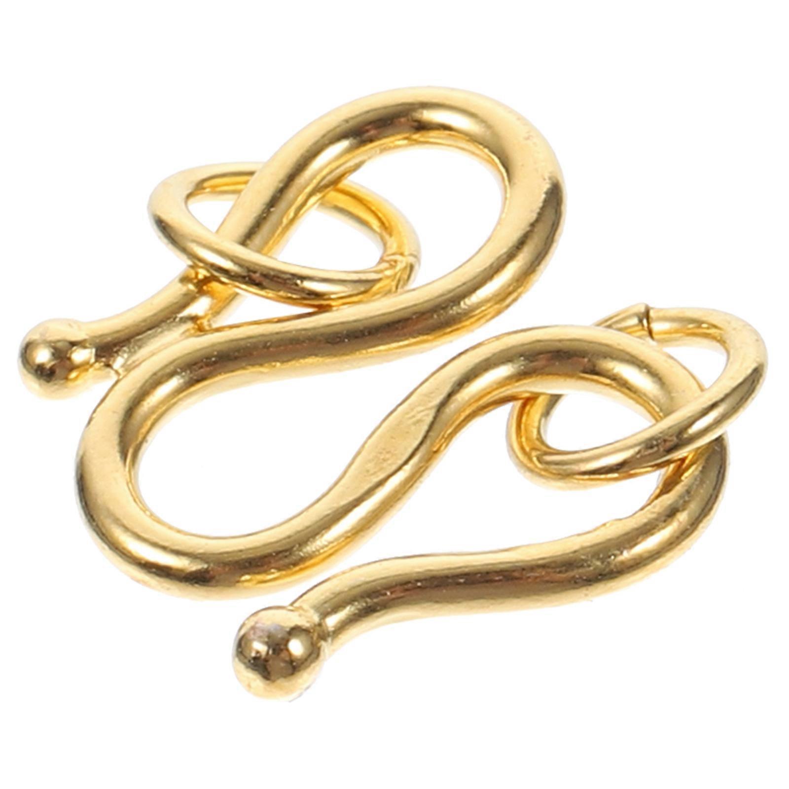 Jewelry Clasp Diy Jewelry Supply W Shape Golden 1Pack