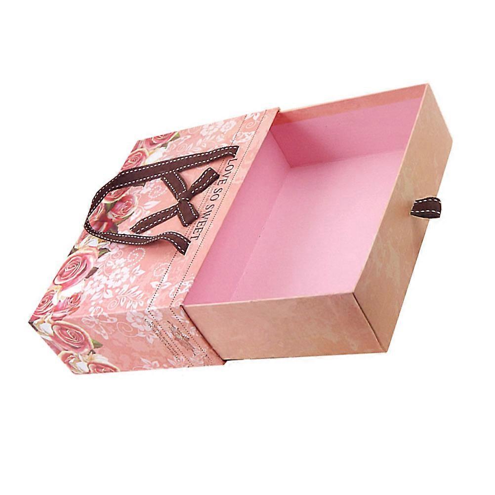 Pink Innerwear Bra Box for Gift Use 1Pcs Durable Packing Drawer Box