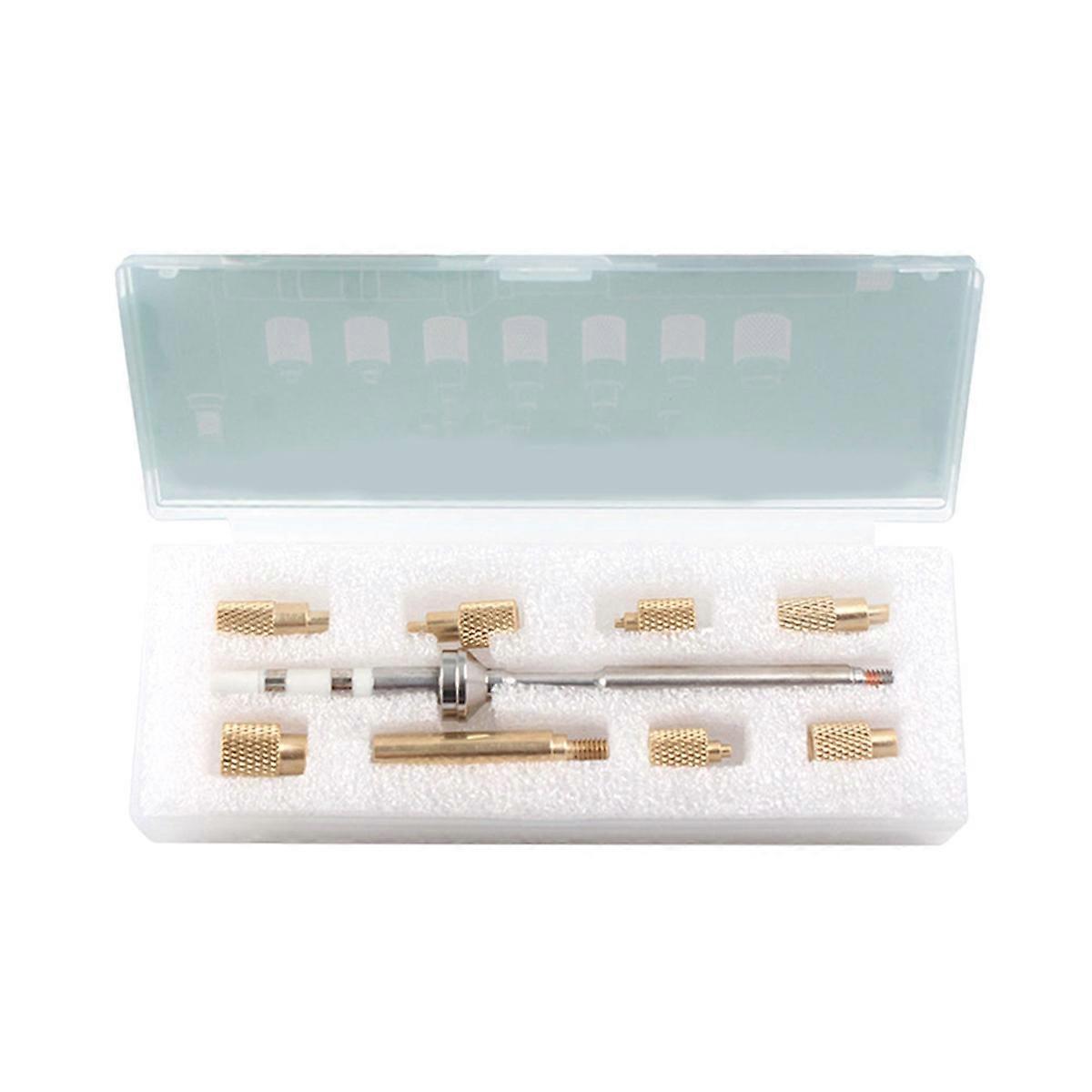Heat Set Insert Tool Hot Melt Brass Knurled Nut Embedded Tip
