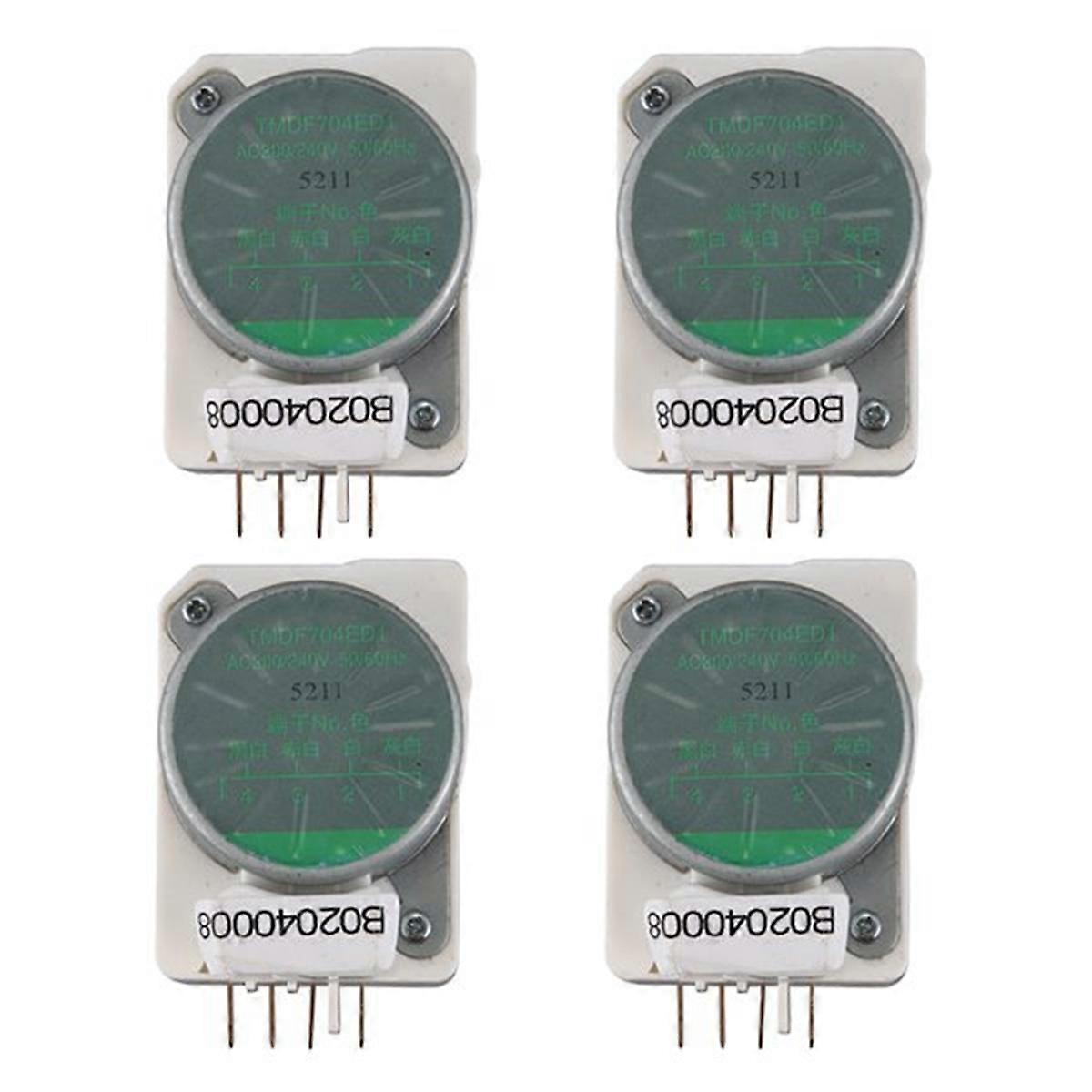 For Refrigerator Parts Tmdf704ed1 Refrigerator Defrost Timer(4PCS)