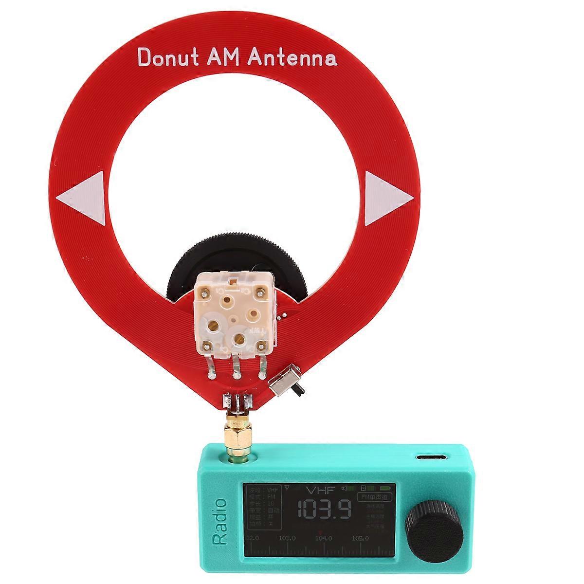 SI4732 1.9inch Radio Receiver 0.5-108MHz Portable Shortwave Radio Receiver HF SW MW VHF SI4732 Radio