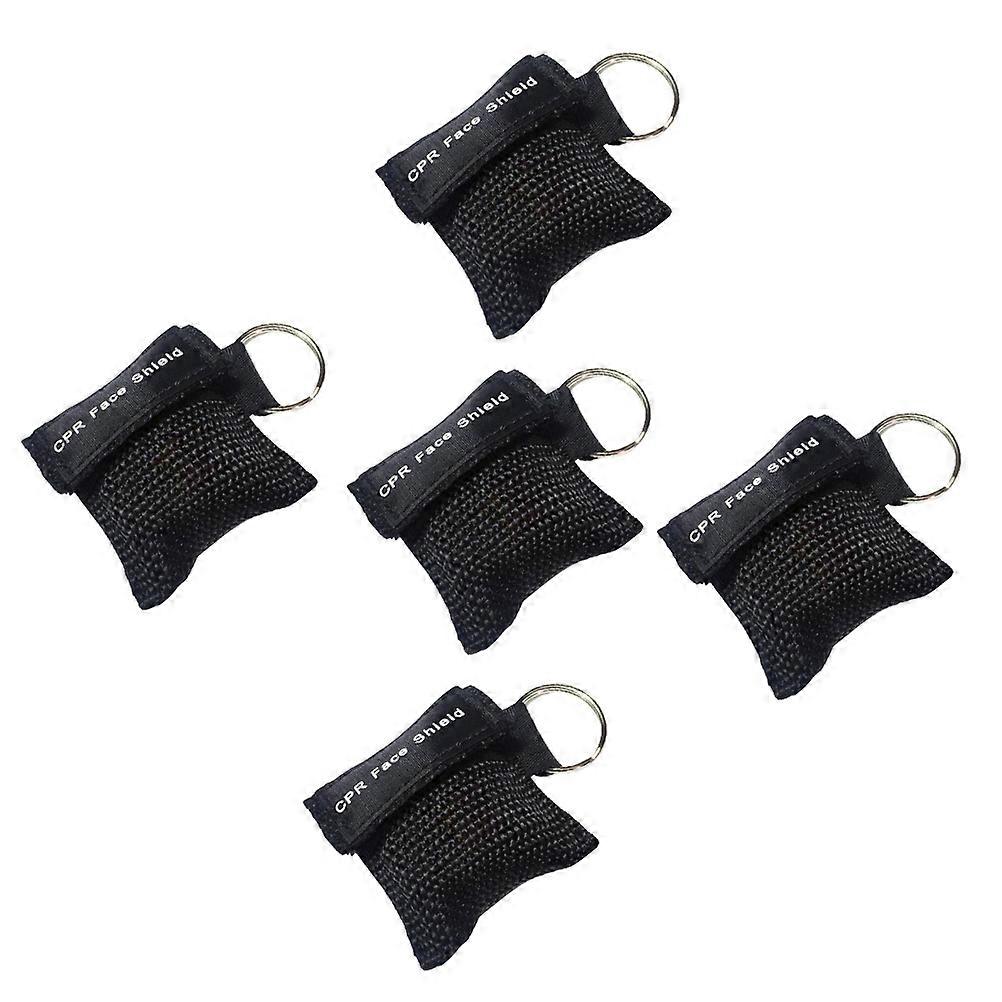 Face One-Way Valve for Breathing Use 5Pcs Emergency Kits