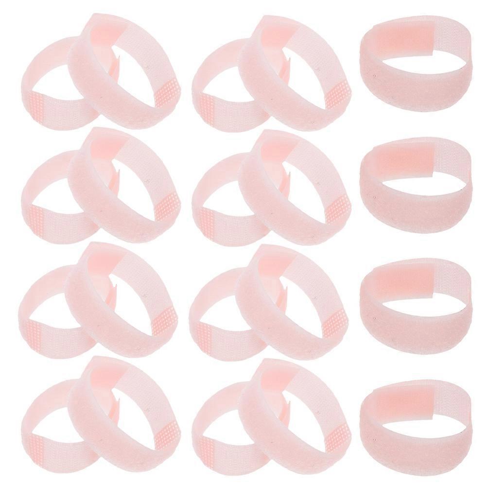 Non Slip Pet Shoe Straps Adjustable Nylon Polyester for Secure Fit 80Pcs