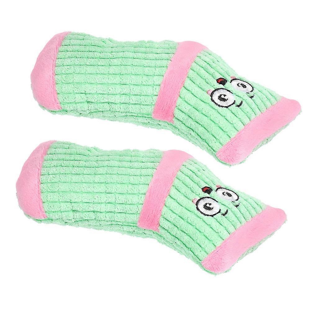 Dogs Teething Toys Plush Squeaky Toy for Pet 6Pcs Sock Shaped Chew Toy