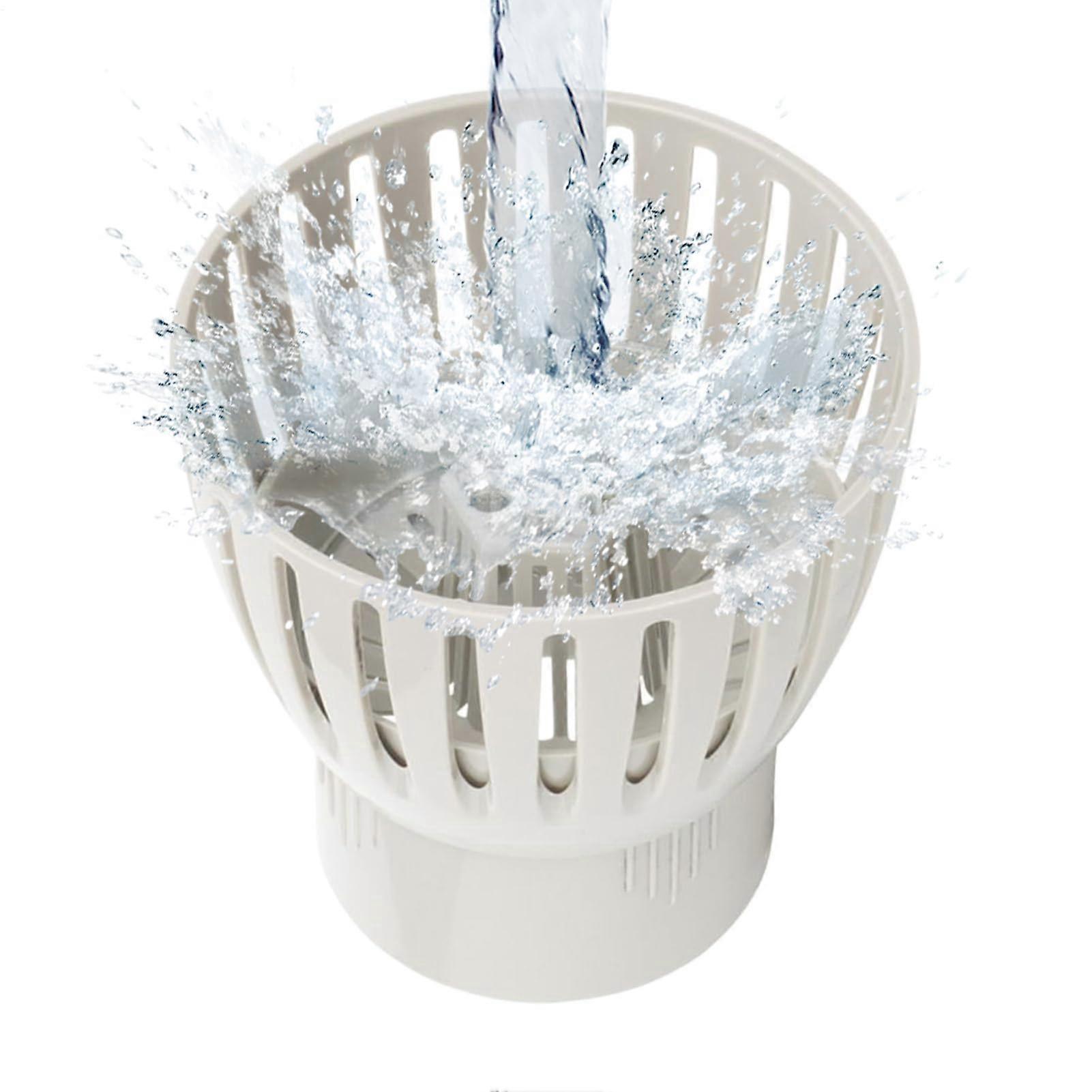 Pond Skimmer Filter 50mm DirtTrapping Tool, AllWeather Debris Capture for Pool and Pond Filtration in Garden Settings