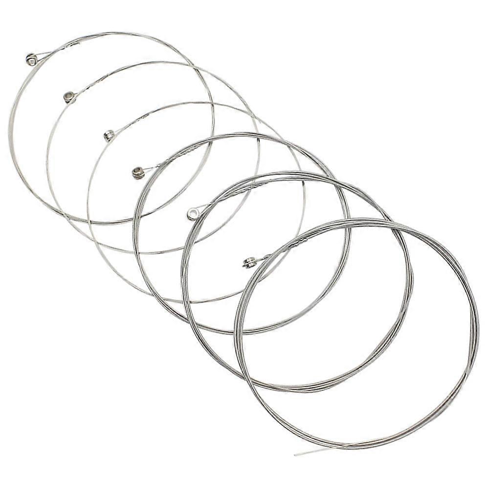 6pcs Replacement Guitar Strings Electric Guitar Strings Stainless Steel Guitar Strings