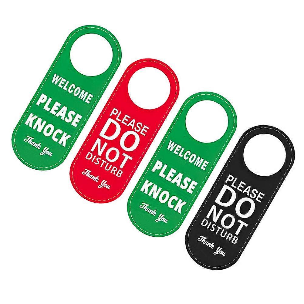 Privacy Indicator Door Sign 6 Pcs Double Sided For Dorms Restrooms Public Service Buildings Assorted Color With Practical Use