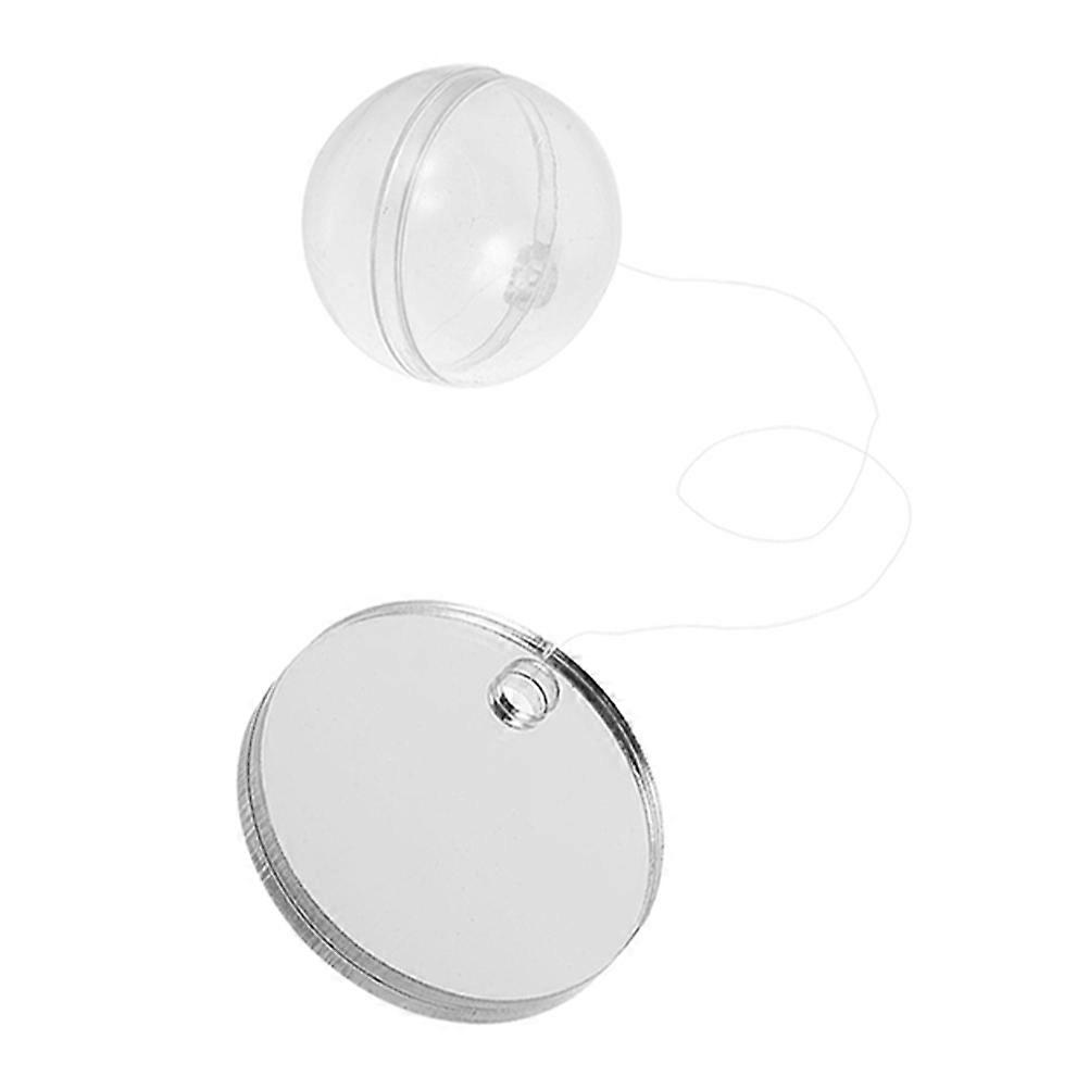 Double Sided Betta Exercise Mirror 6cm For Aquarium Use And Fish Training Activities 5Pcs Pack