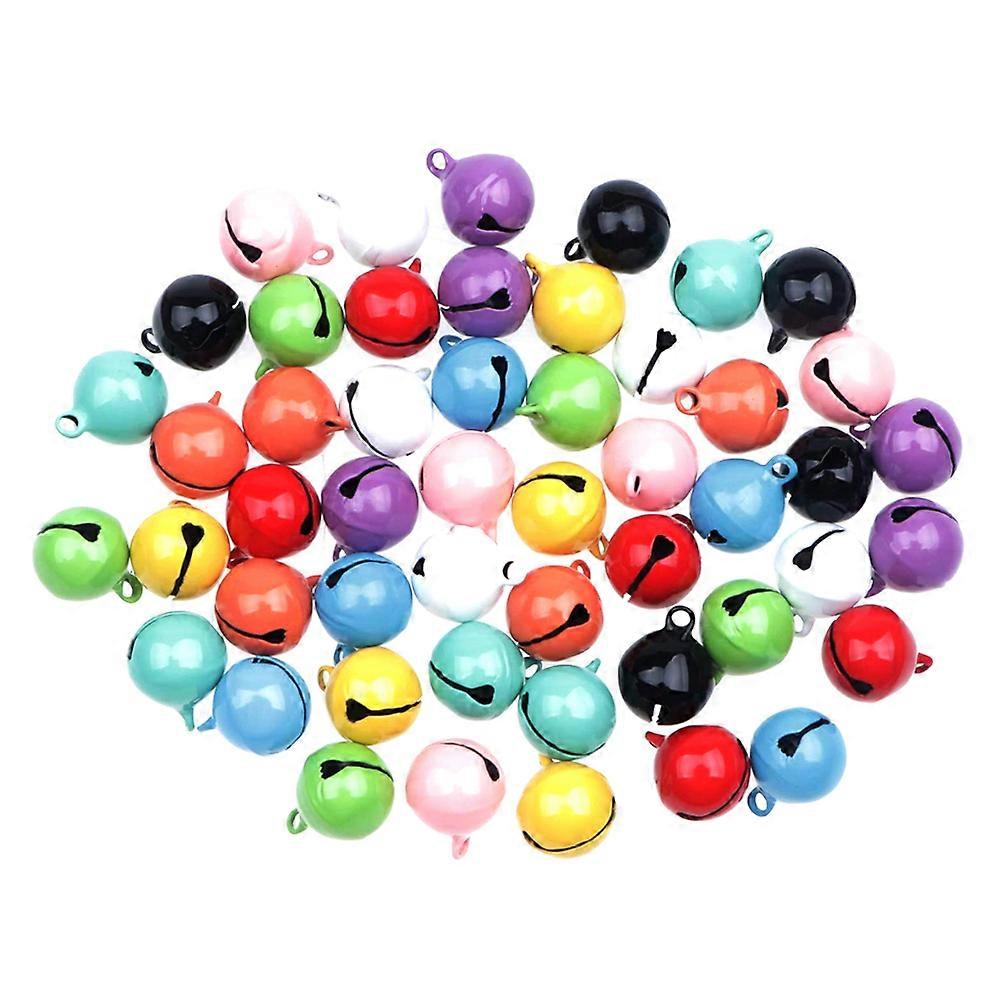 Assorted Color Christmas Small Bells Hanging 250Pcs for Party