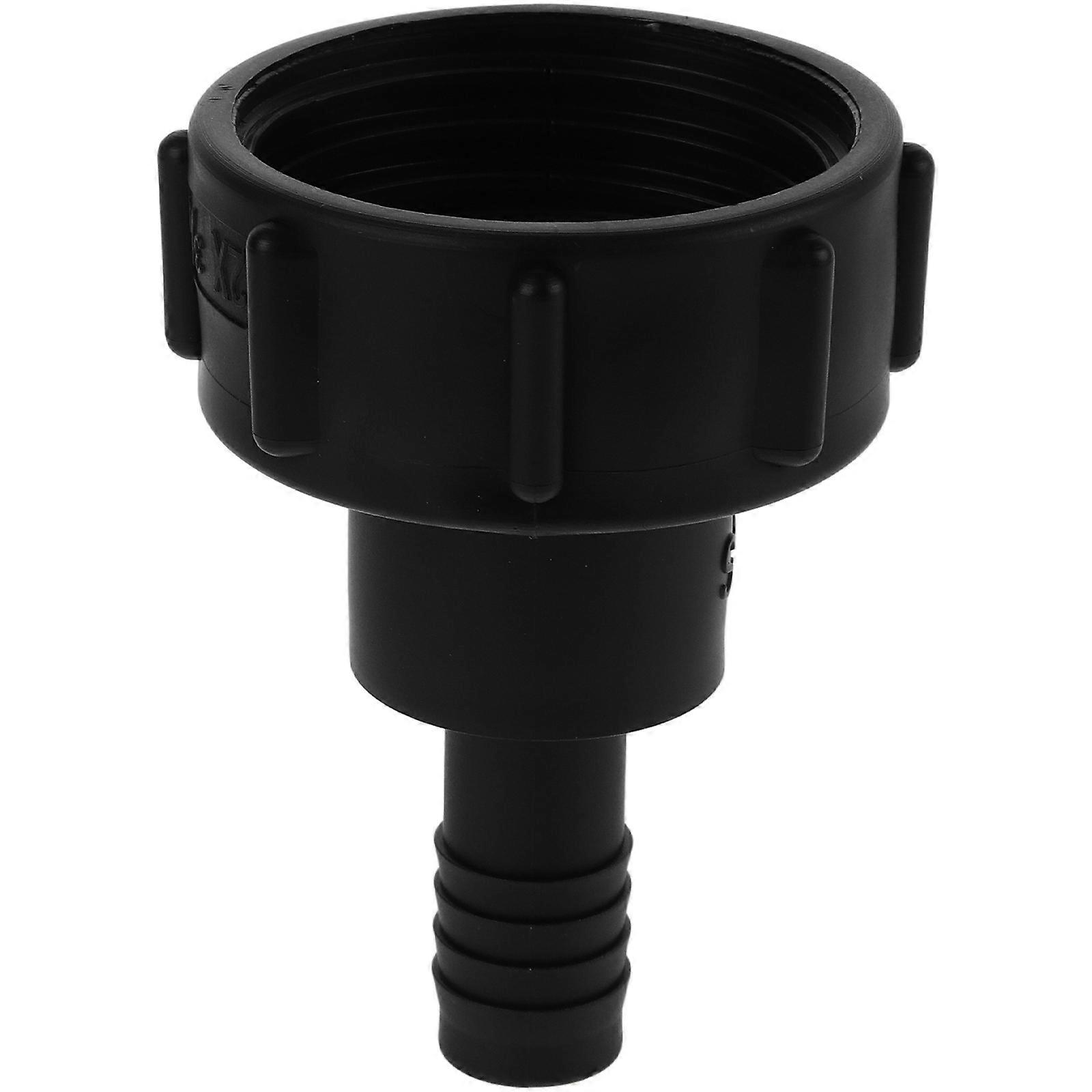 IBC Tote Tank Fittings 3Pcs Plastic Adapter For Agriculture And Industrial Sectors Measuring 4.13X4.13X2.75In Designed For Connecting