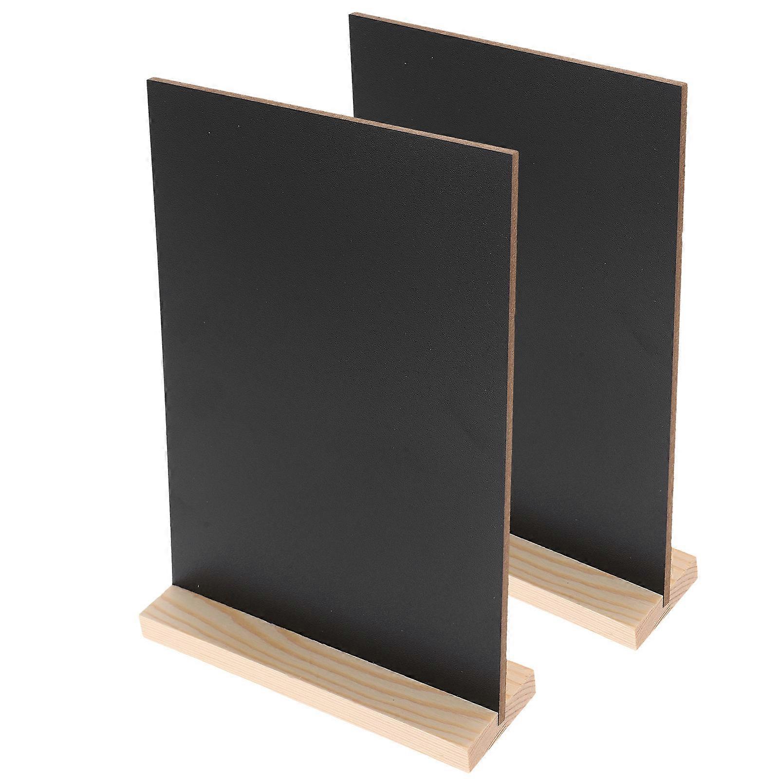 Chalkboard Easel Small Chalk Boards to Write on 10Sets with Wood Material