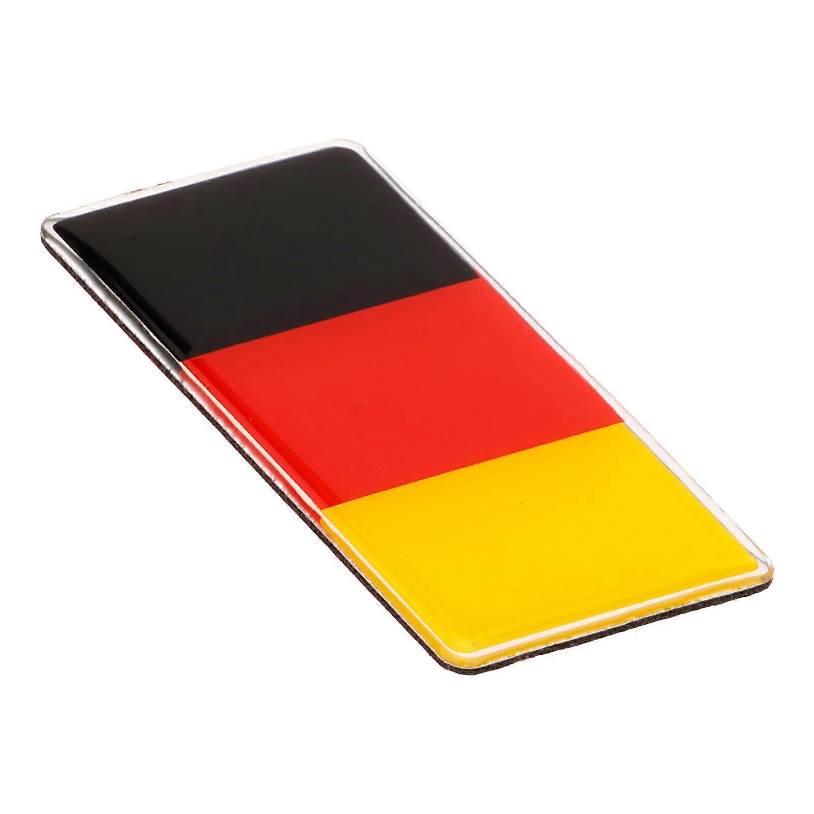 Car Window Stickers Germany Flag Decal for Scratch Protection 5Pcs