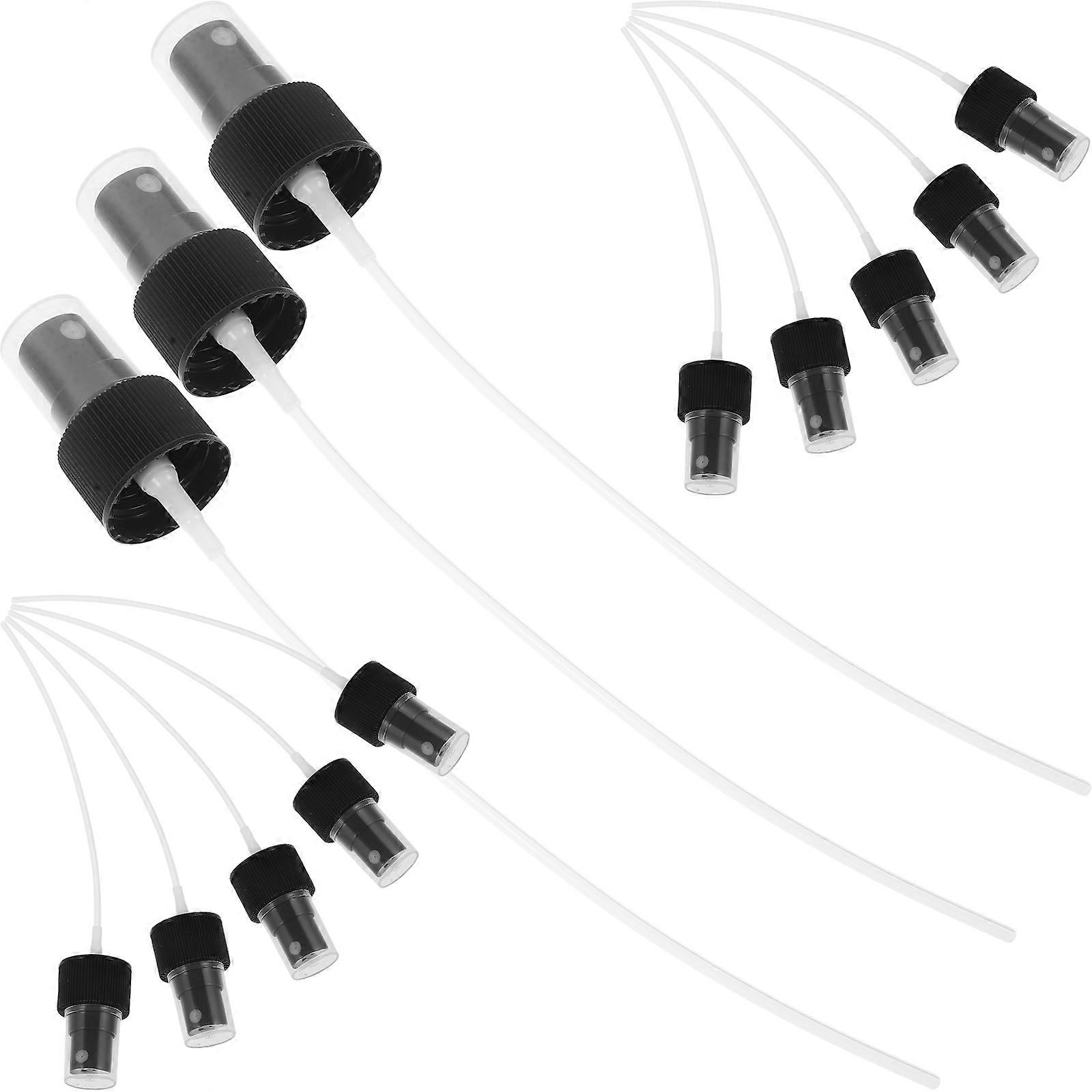 40Pcs Black Spray Tops Replacement for Makeup Mist Sprayer Heads