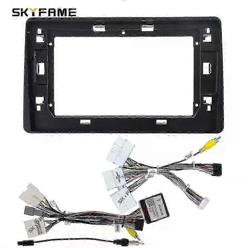 Car Frame Fascia Adapter and Canbus Decoder for UK Android Radio Dash Kits, Fits Dacia Renault Duster 2 and Arkana Models