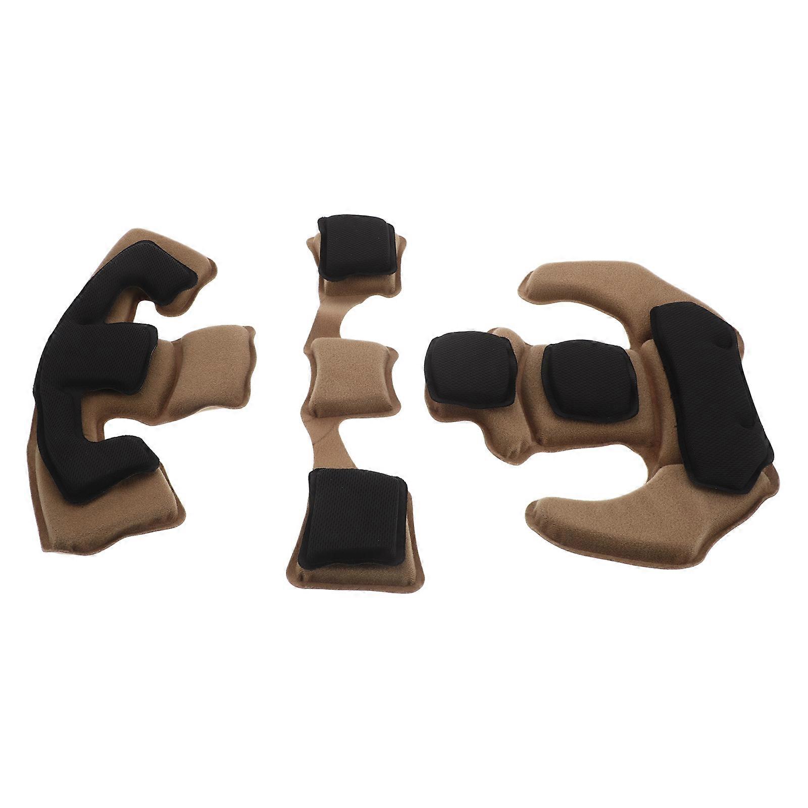 Liner Set Padding Kit Comfortable Wear Head Protection Flannel Full Memory Sponge 1Set