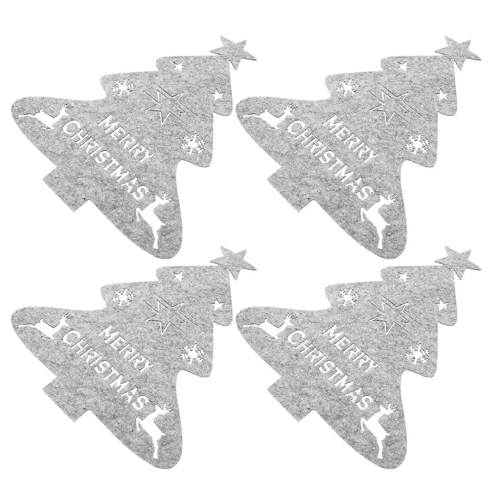 Christmas Cutlery Holder Felt for Storage 16Pcs Flatware Holders Sleeves