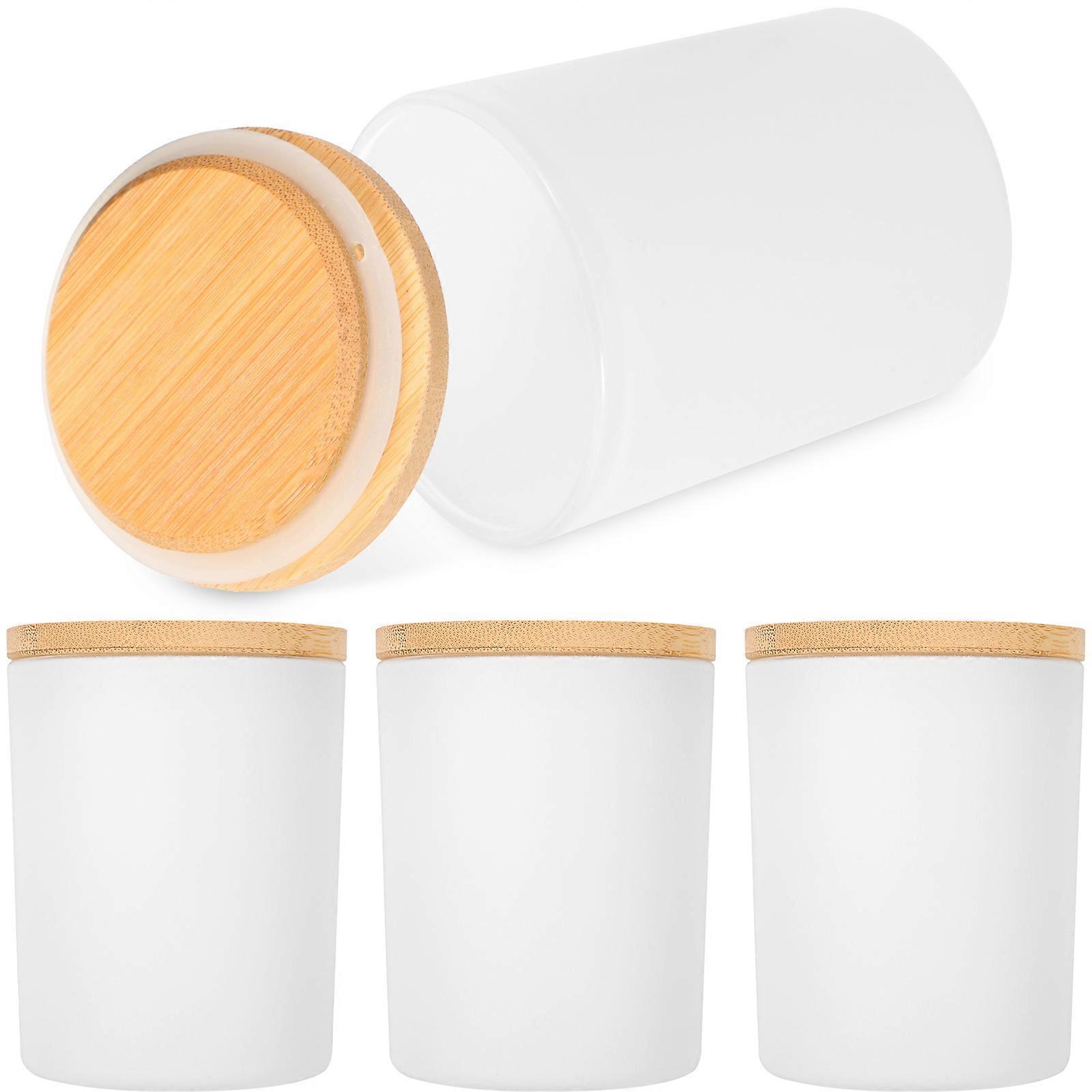 Scented Candle Making Jars For Gift Packaging 9.5X6.8Cm Romantic 8 Sets