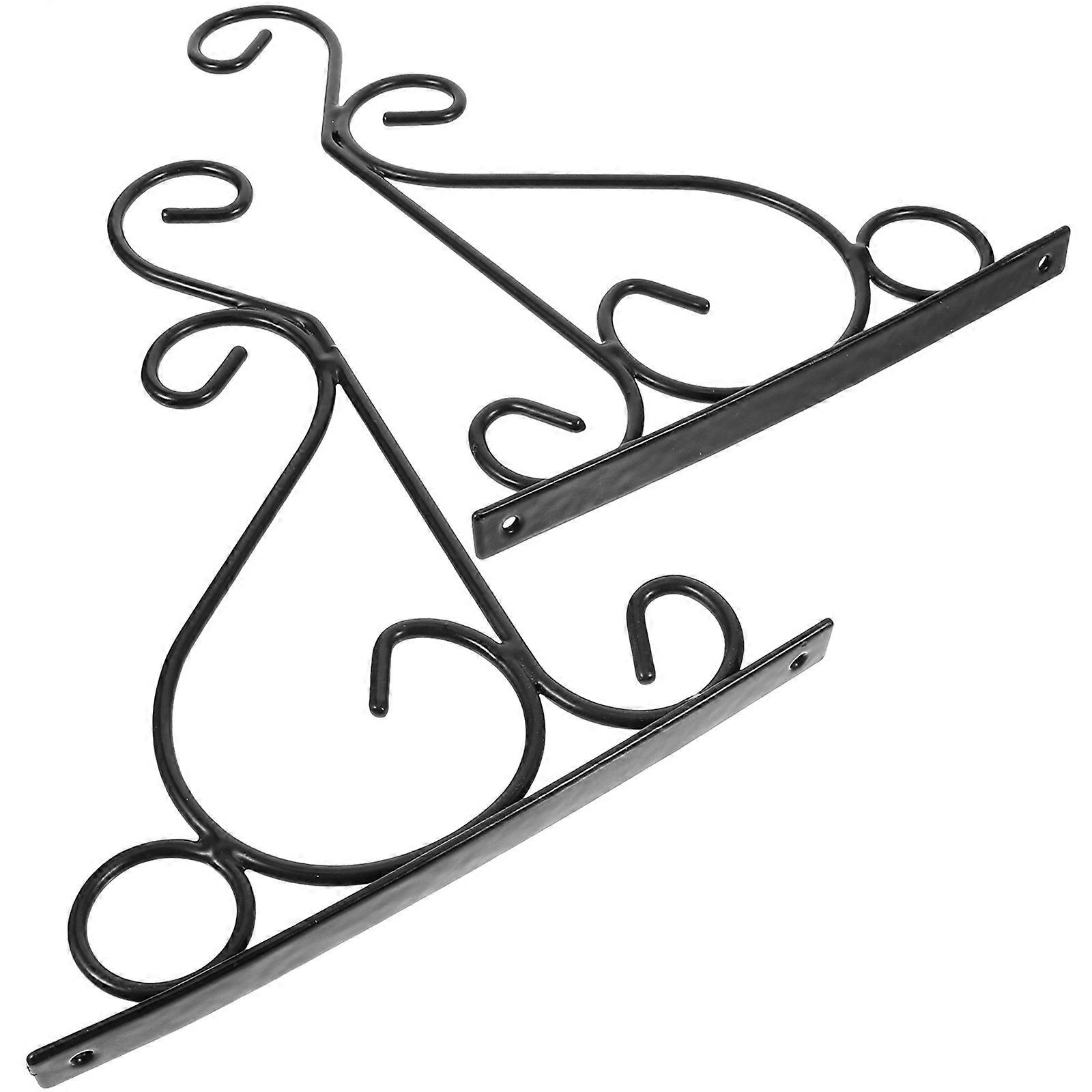 Wall Mounted Lantern Bracket for Hanging Use 4Pcs Hook Set