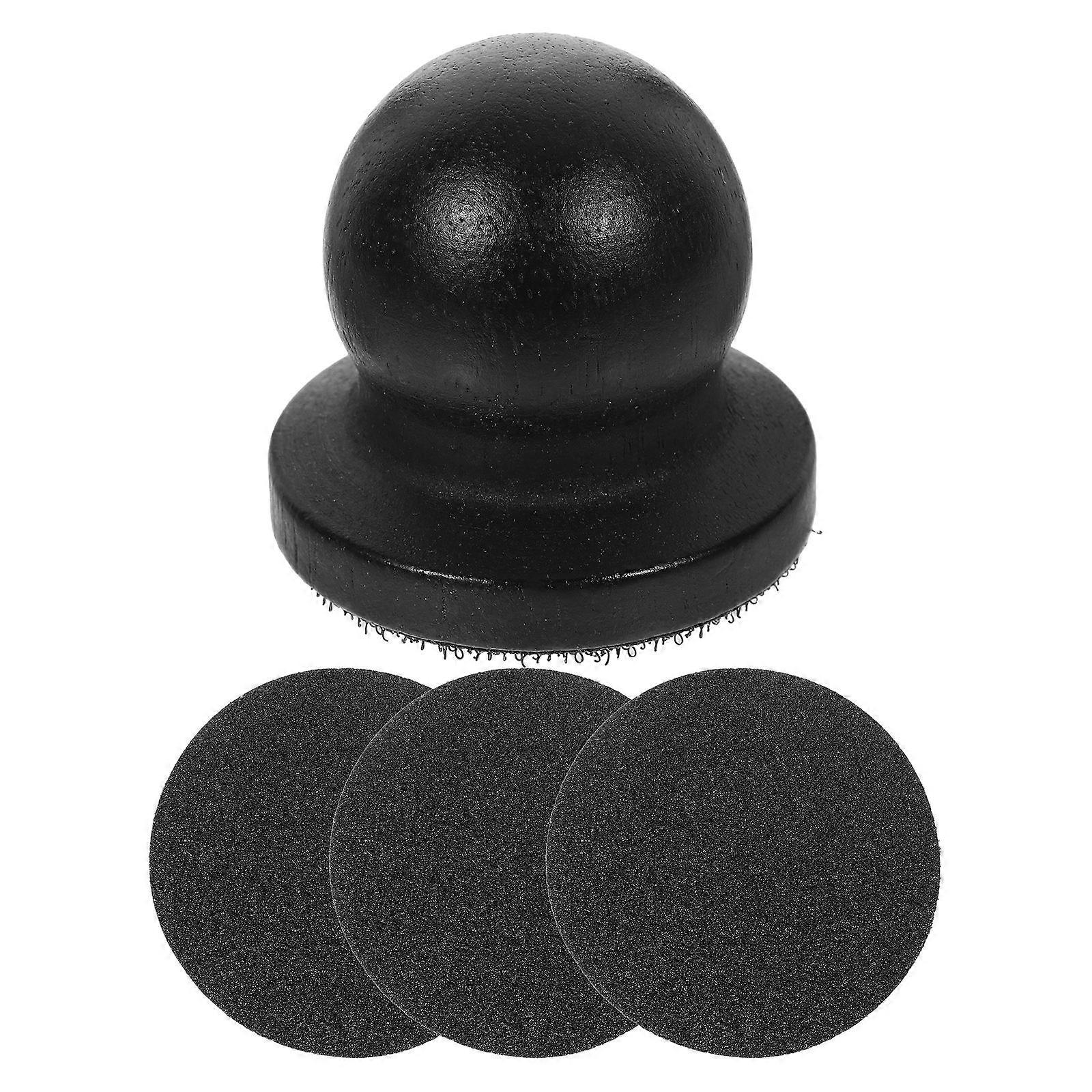 Portable Dog Nail Grinding File Wooden Design For Daily Use 3 Sets Ergonomic Nail Trimming