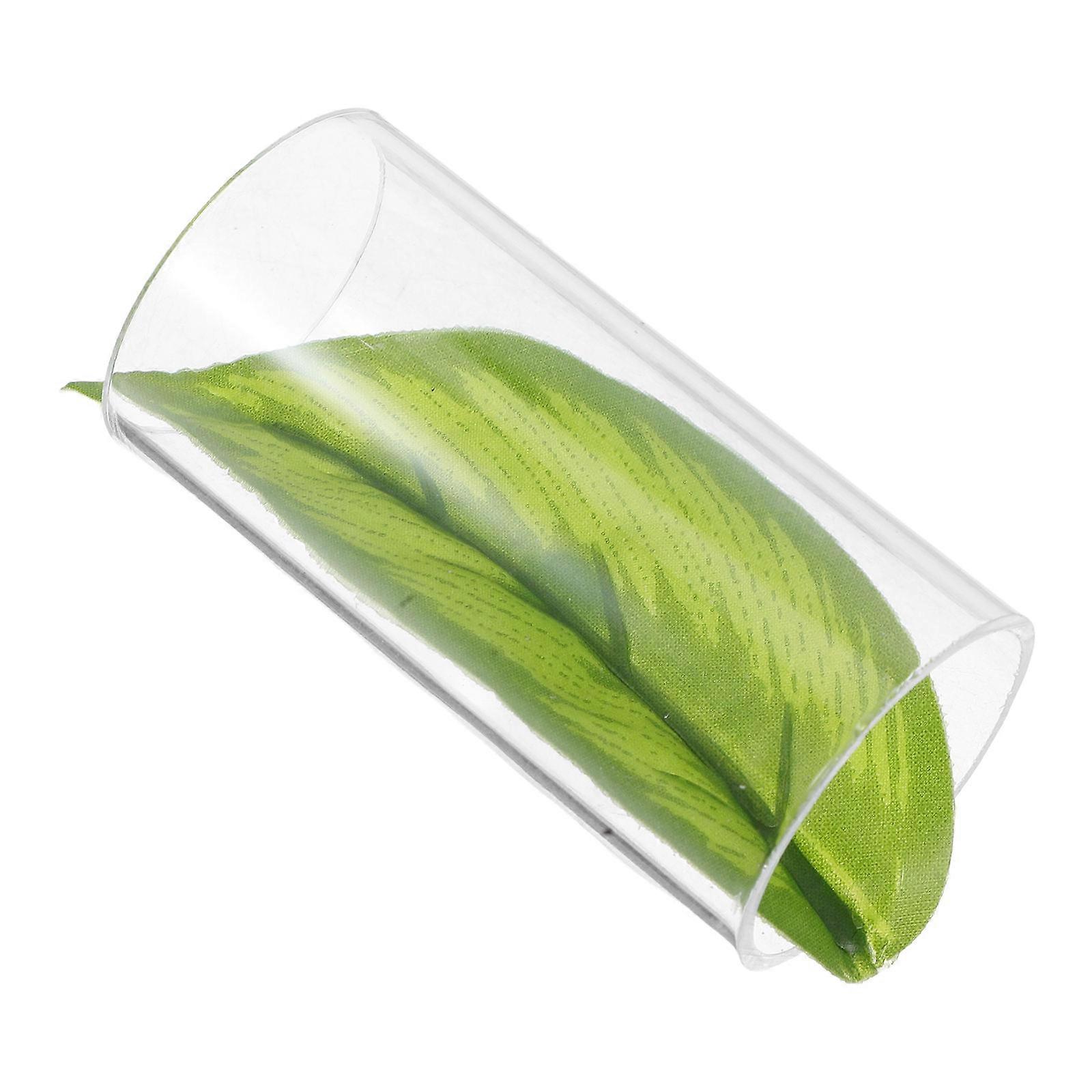 Aquarium Acrylic Bed Betta Hideout Fish Tank Accessory 4Pcs Pack