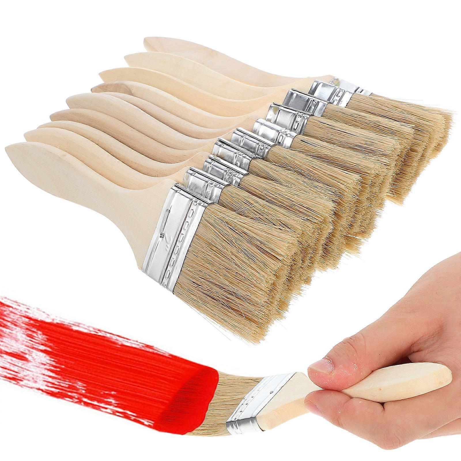 Multipurpose Brush 70Pcs For Wall And Surface Painting Projects 16.70X4.20X0.80CM Fine Workmanship Khaki