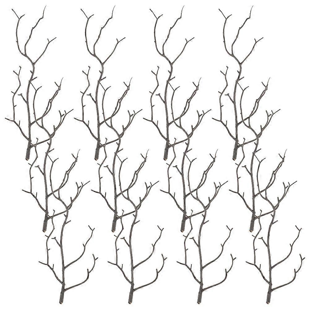 Artificial Dried Antler Branches Plastic DIY Branches 40Pcs for Home Decor