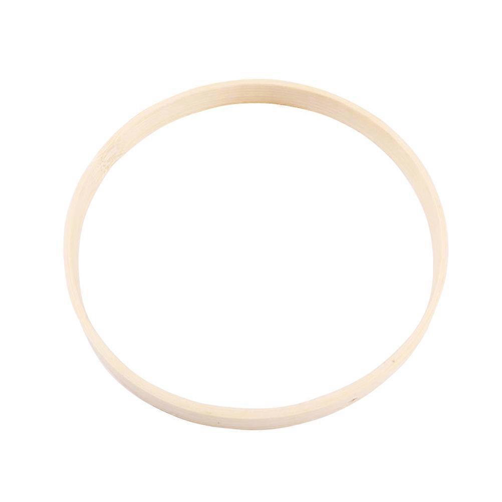 DIY Dreamcatcher Bamboo Rings 15Pcs Light Yellow Creative Craft Tools