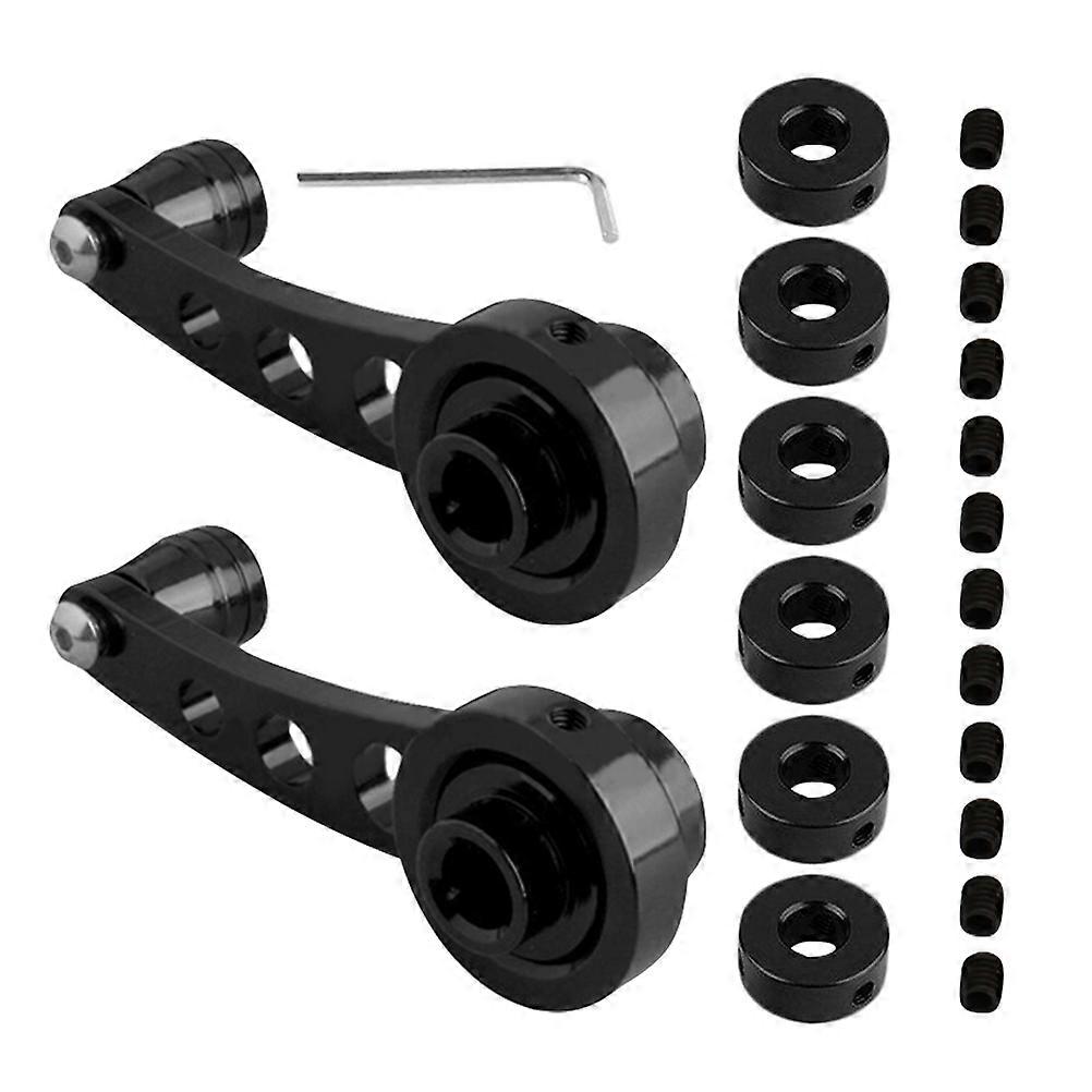 Car Window Crank Handle for Auto Window Operation 8Pcs Durable Aluminum Alloy