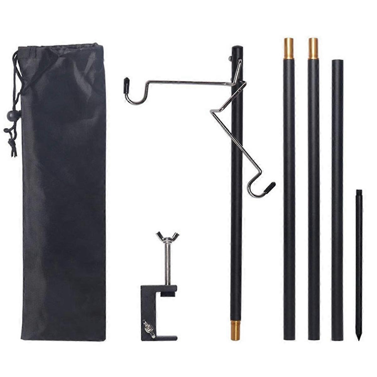 Detachable Camping Lantern Lamp Bracket Mount Portable Storage Hook