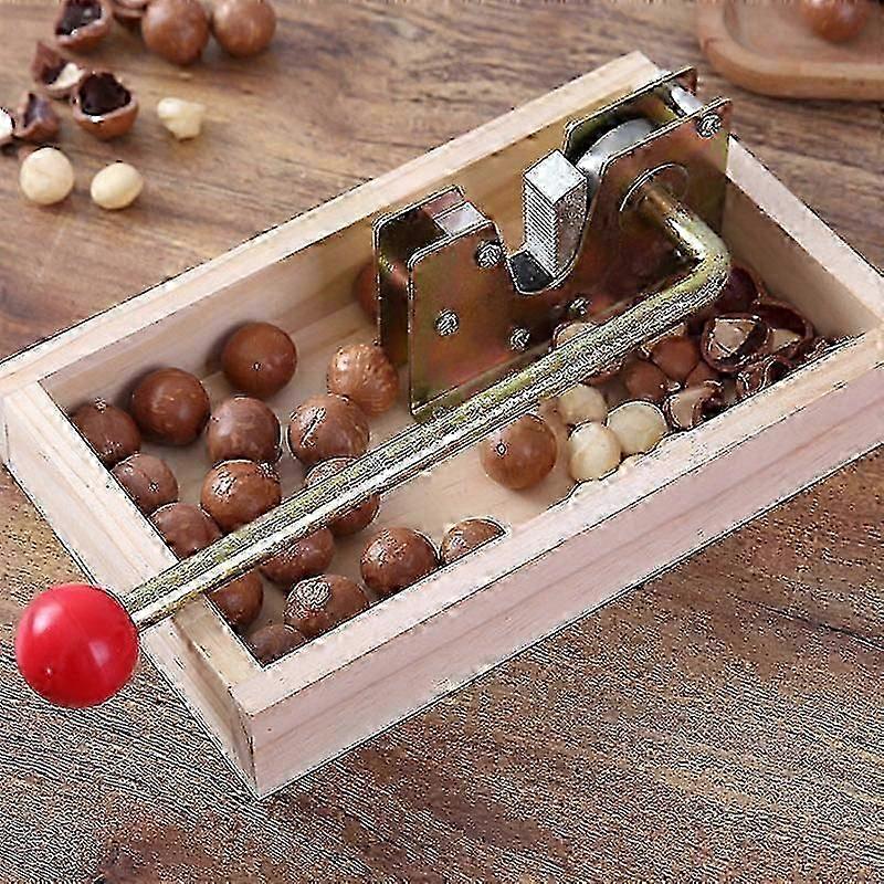 Heavy Duty Nut Cracker Tool for All Nuts - Macadamia, Pecan, Walnut, Chestnut, Hazelnut, Almond Sheller Machine