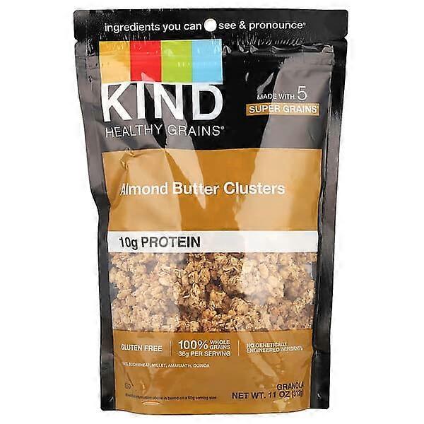 KIND Bars, Healthy GrainsÃÂÃÂÃÂÃÂ®, Granola Clusters, Almond Butter, 11 oz (312 g)