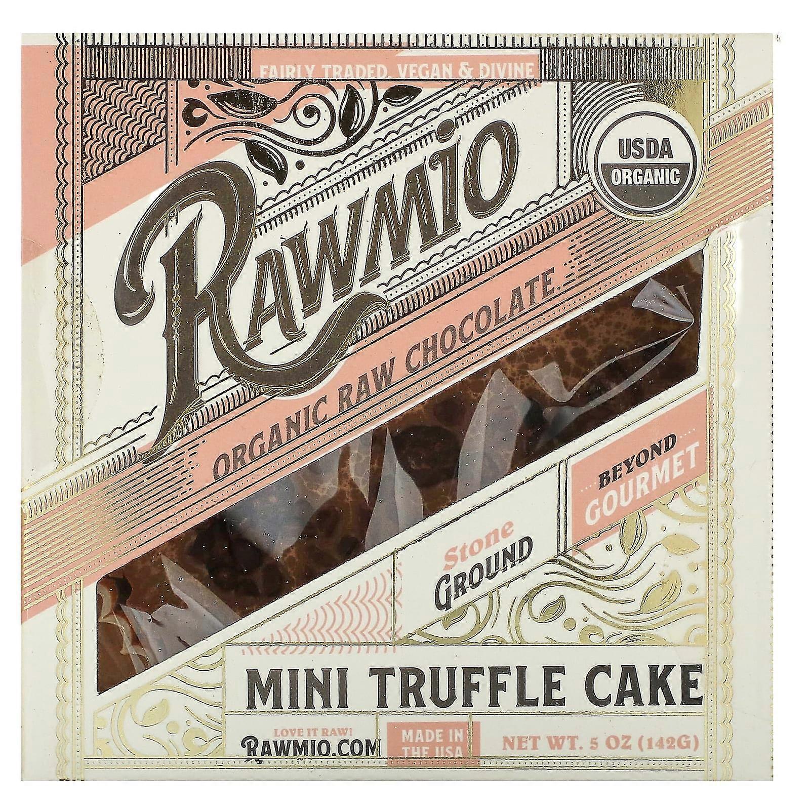 Organic Raw Chocolate Mini Truffle Cake,  5 oz (142 g)