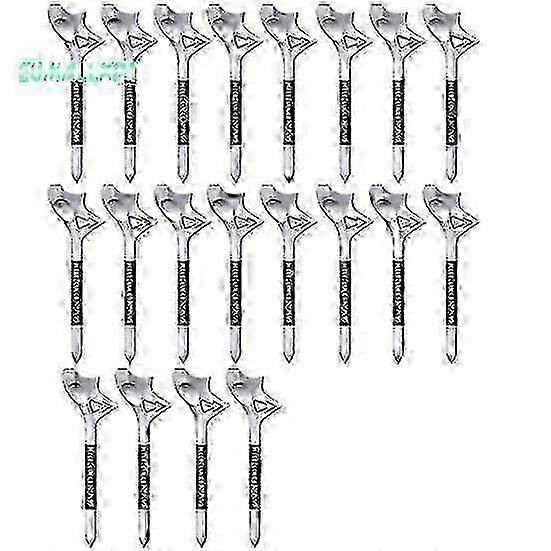 20-Piece Professional Golf Tee Set Designed to Minimize Side Spin and Enhance Distance Perfect for Novices and Experts miao8