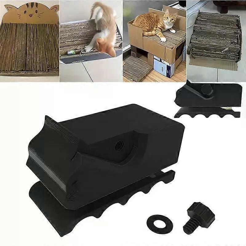 Cute Cardboard Cutting Machine For Cat Scratchers 3D Printed Kitten Shaped Cutter DIY Tools Utility Tools For Cardboard Carton