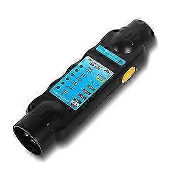 Trailer Tester, 7 Pin 12V Caravan Trailer Plug Socket Tester for Circuit Diagnostic Tools
