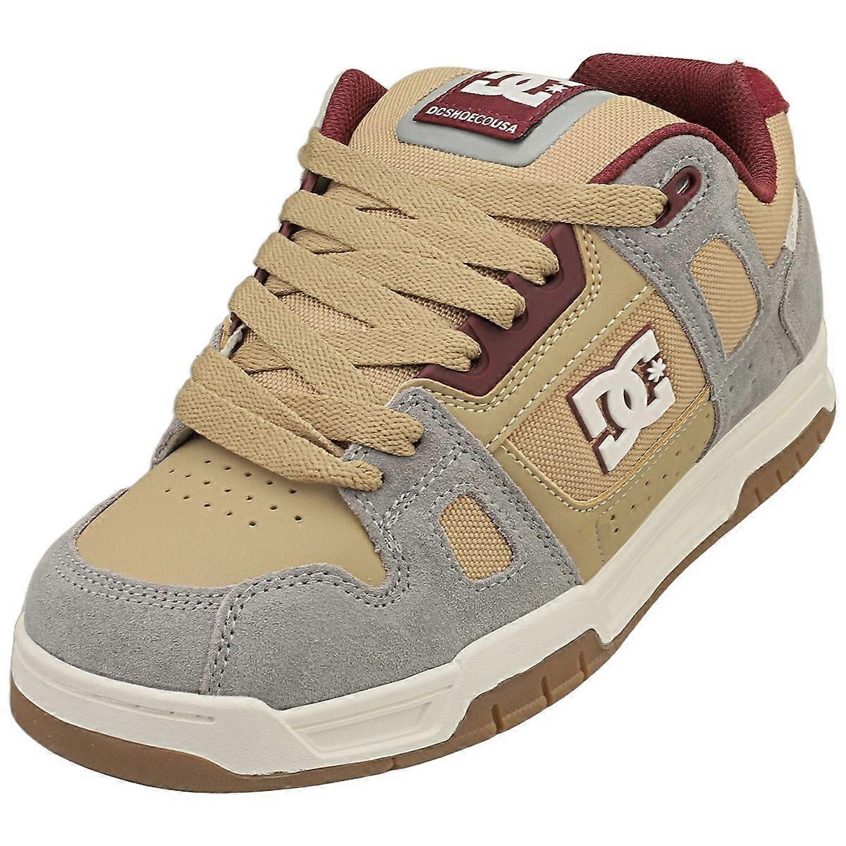 Pánské tenisky DC Shoes Stag v hnědé šedé barvě