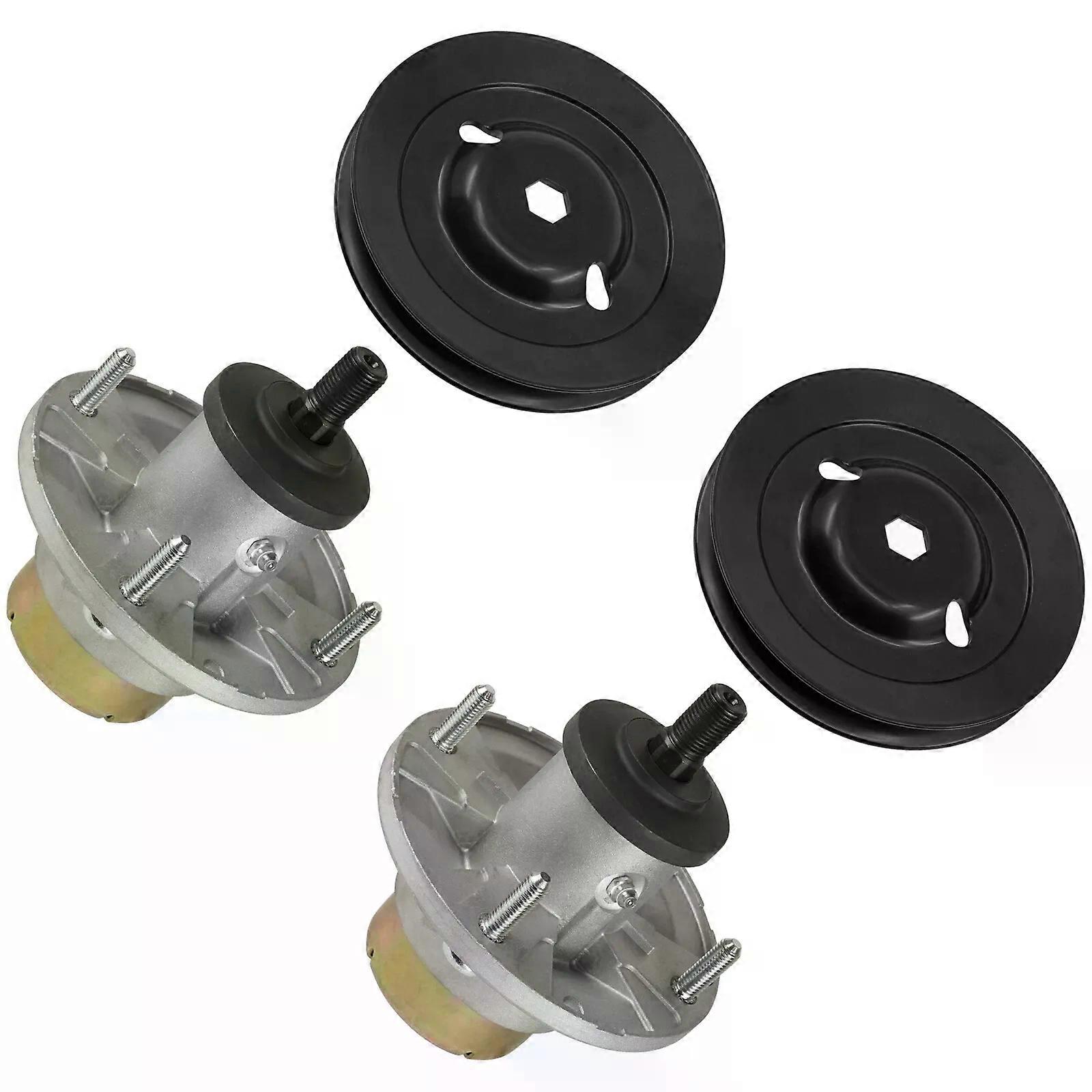 Deck Spindle w/Pulley for John Deere Z315 Z320R Z320M Z335 Z345R Z345M 42" 2x NO.04156