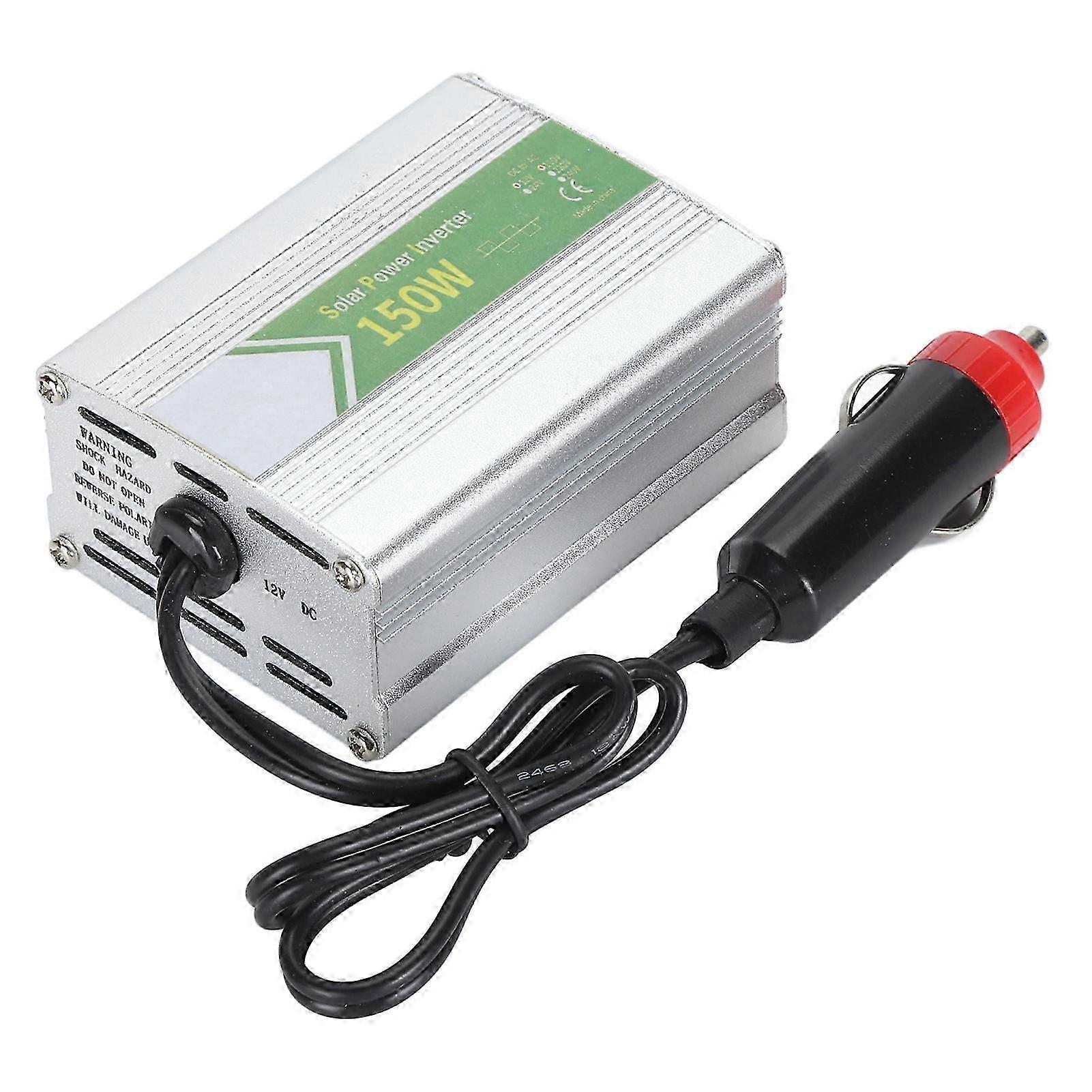 12V DC to AC Car Inverter 150W for Charging Phone Tablet Computer