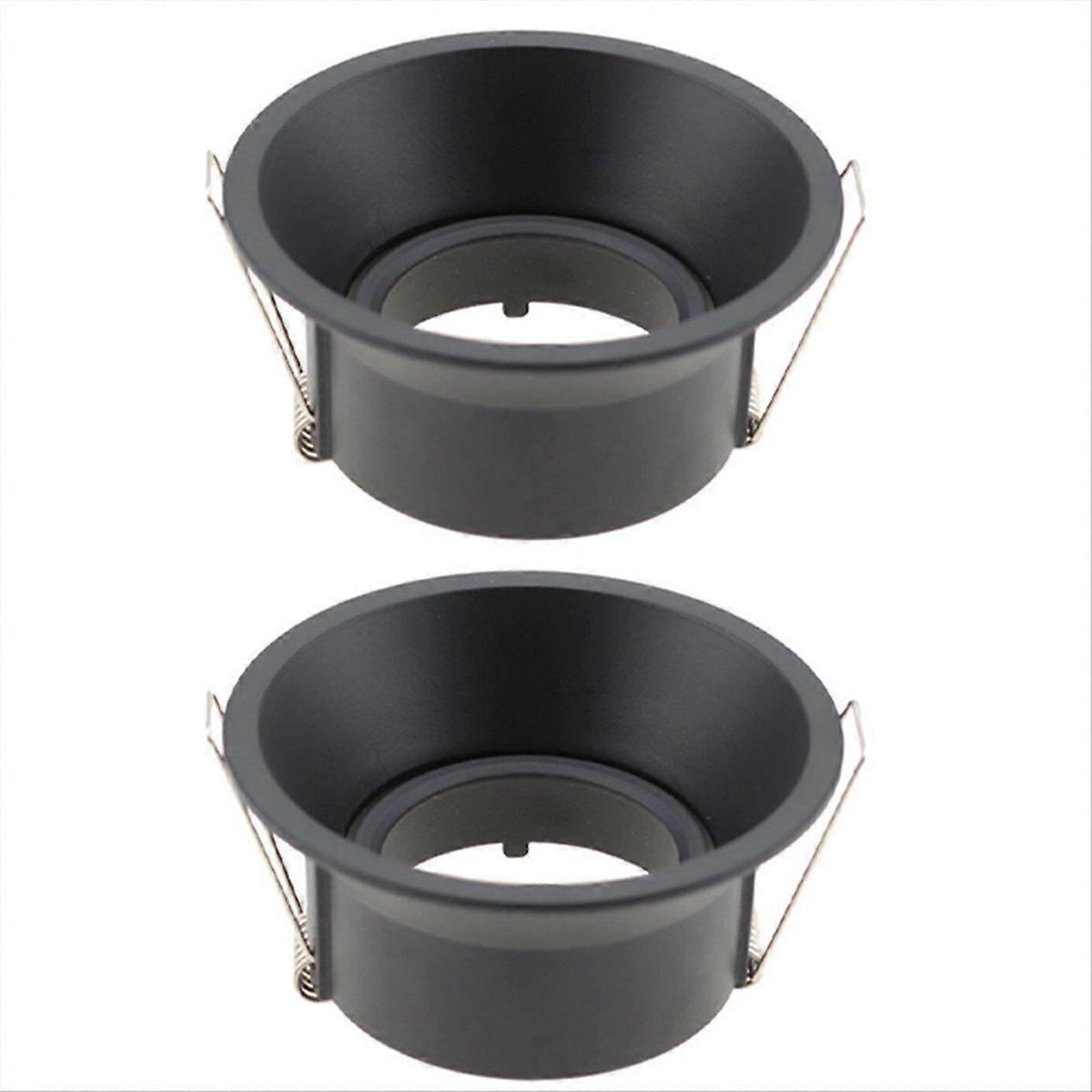 LED Ceiling Light Fixtures Round Square Recessed MR16 GU10 Fixture Black Adjustable LED Ceiling Spo