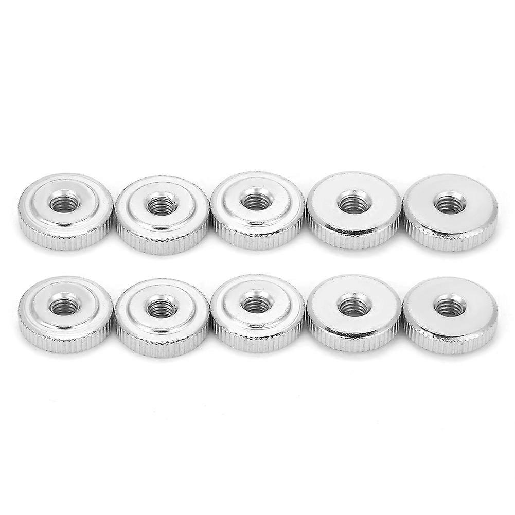 10Pcs GB807 M4 M5 M6 M8 M10 Handle Nut Knurled Thumb Nuts(M5)