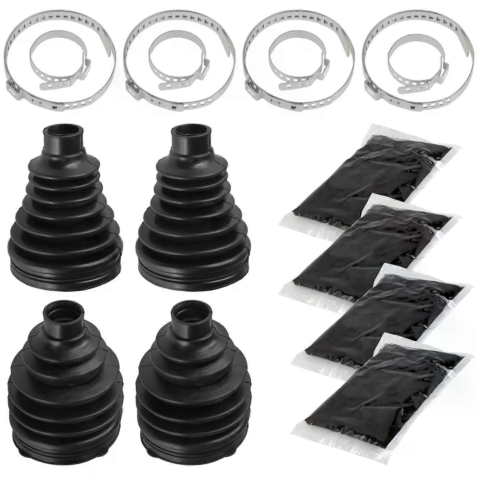 2 Rear Axle Inner Outer CV Boot Kit for Polaris RZR 800 EFI 2008 2009 2010 NO.79591