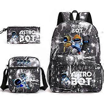 New Game Astro/Bot Three-Piece Backpack Set For Male And Female ...