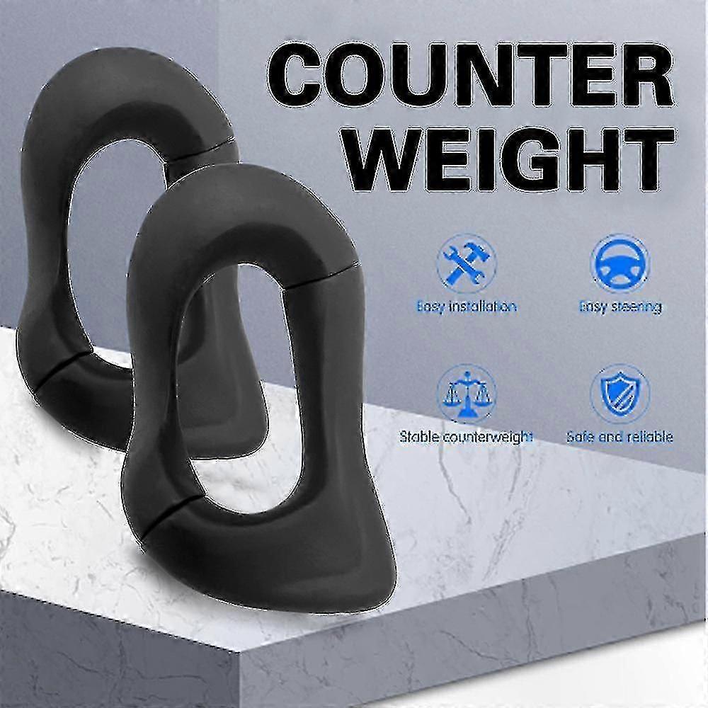 ​For Tesla Model 3 Y S X Upgraded Counterweight Ring Autopilot FSD Steering Wheel Booster Enhanced Performance​
