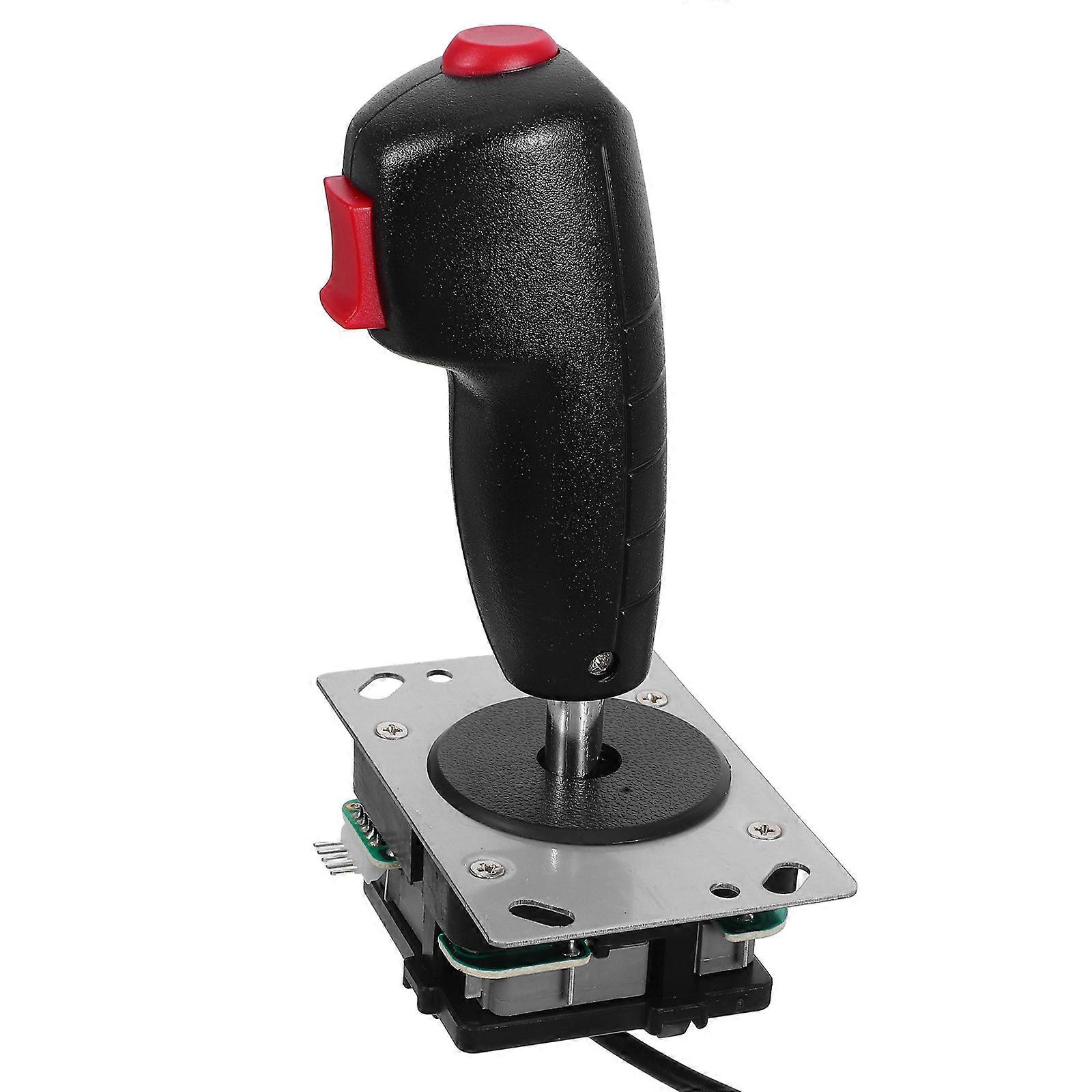 Game Joystick Controller for Flight Games with Micro Switch Board Handle