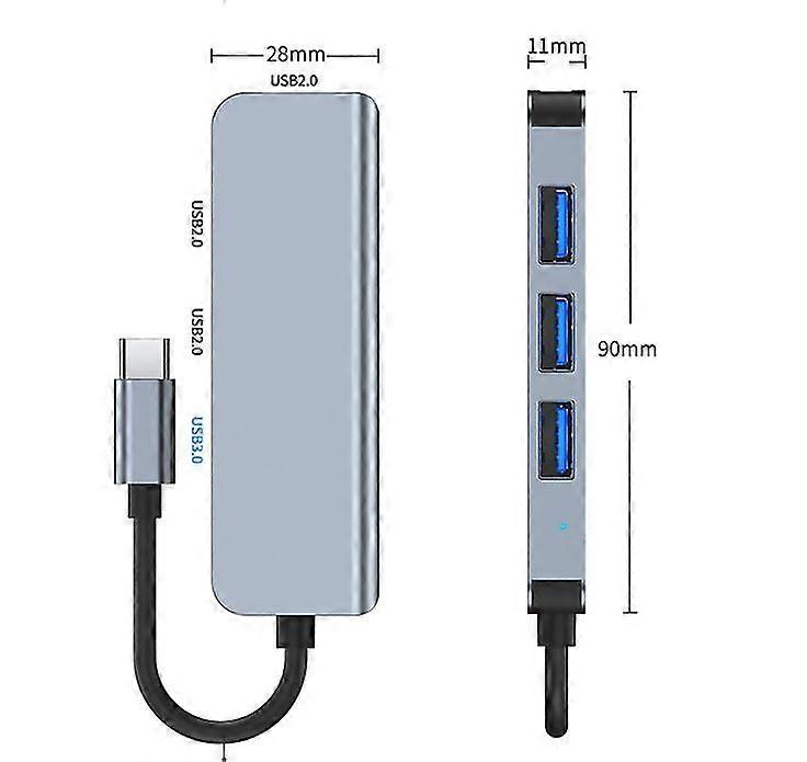 Type-C محطة إرساء كمبيوتر محمول متعدد الوظائف محول HDMI توسيع محول