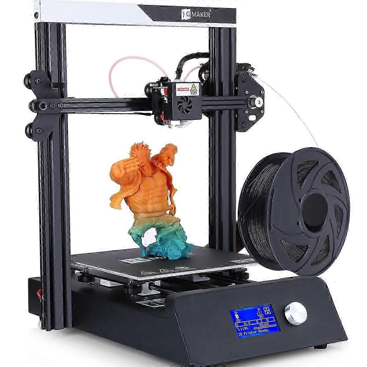 Metallic Professional 1.75mm Printer for 3D Printing Projects No Heated Bed Required Black 1pc
