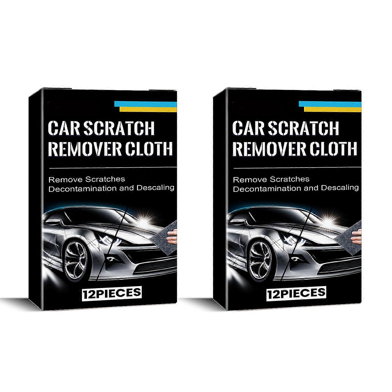 Nanometer Sparkle Cloth for Car Scratch Removing Magic Repairing Cloth for Car Paint Scratches Repairing Tool Cloth Set Multicolor