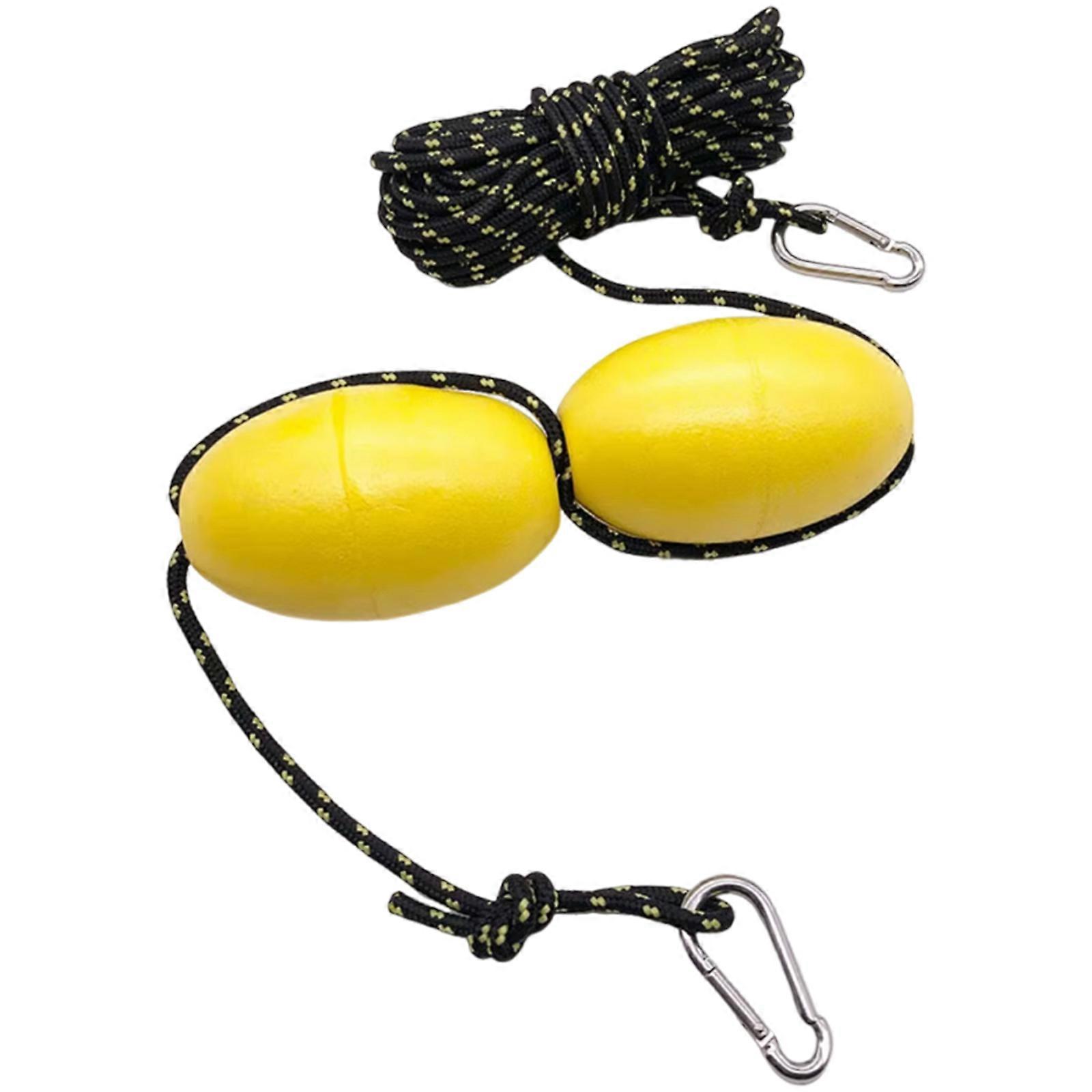 Practical Buoy Ball Float Leash with Clip Anchors Marker Buoy for Fishing Drift Sea Anchors System Multicolor