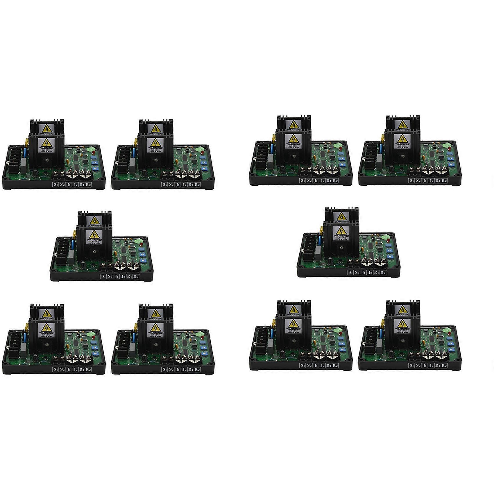10X Gavr-20A Av Universal Brushless Automatic Voltage Regulator Module Avr Generator 220/400Vac