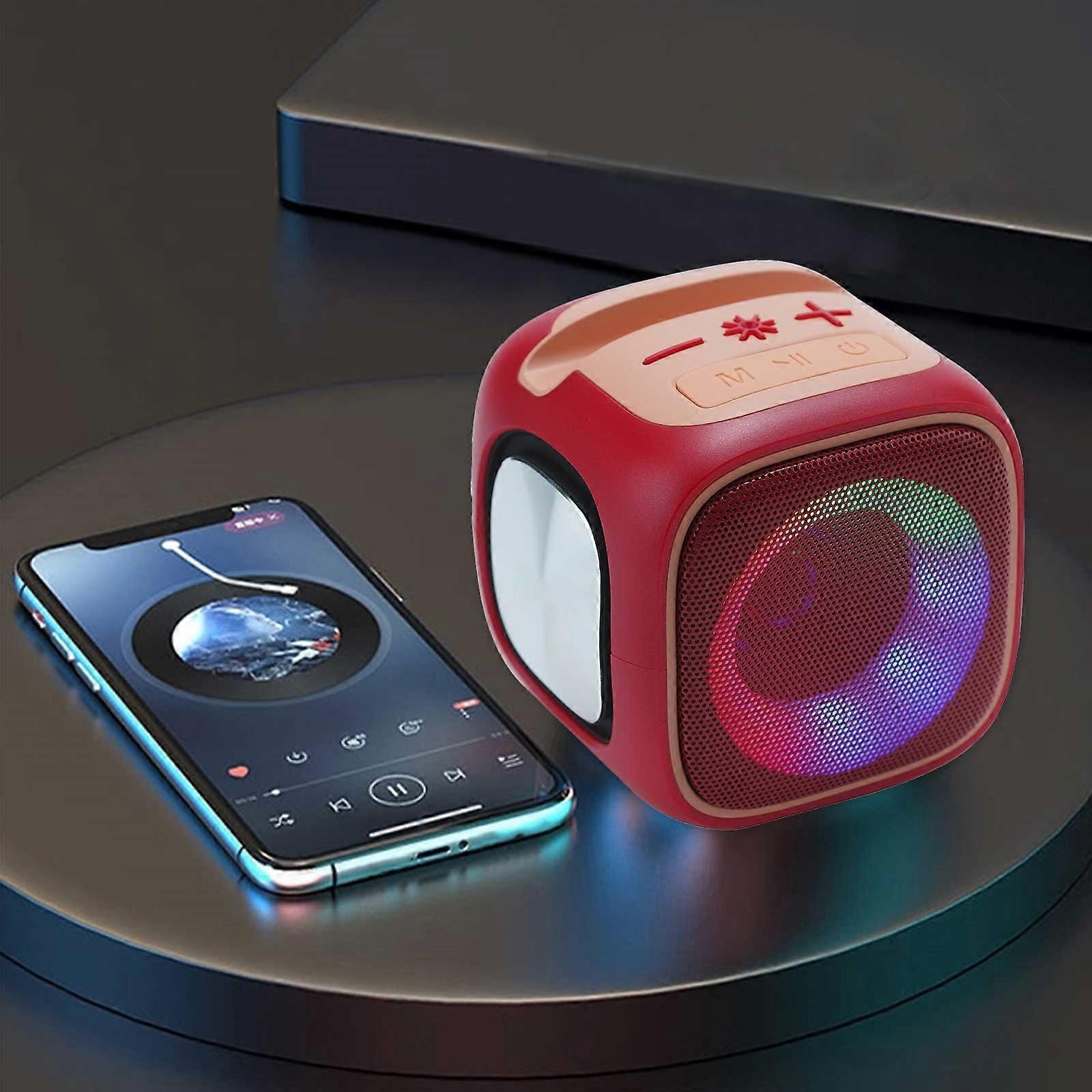 Clearance! Portable 5.3 Bluetooth 5W Speaker, 500mAh Long Life Battery, Compatible with Smart Devices, Doubles as Phone Holder